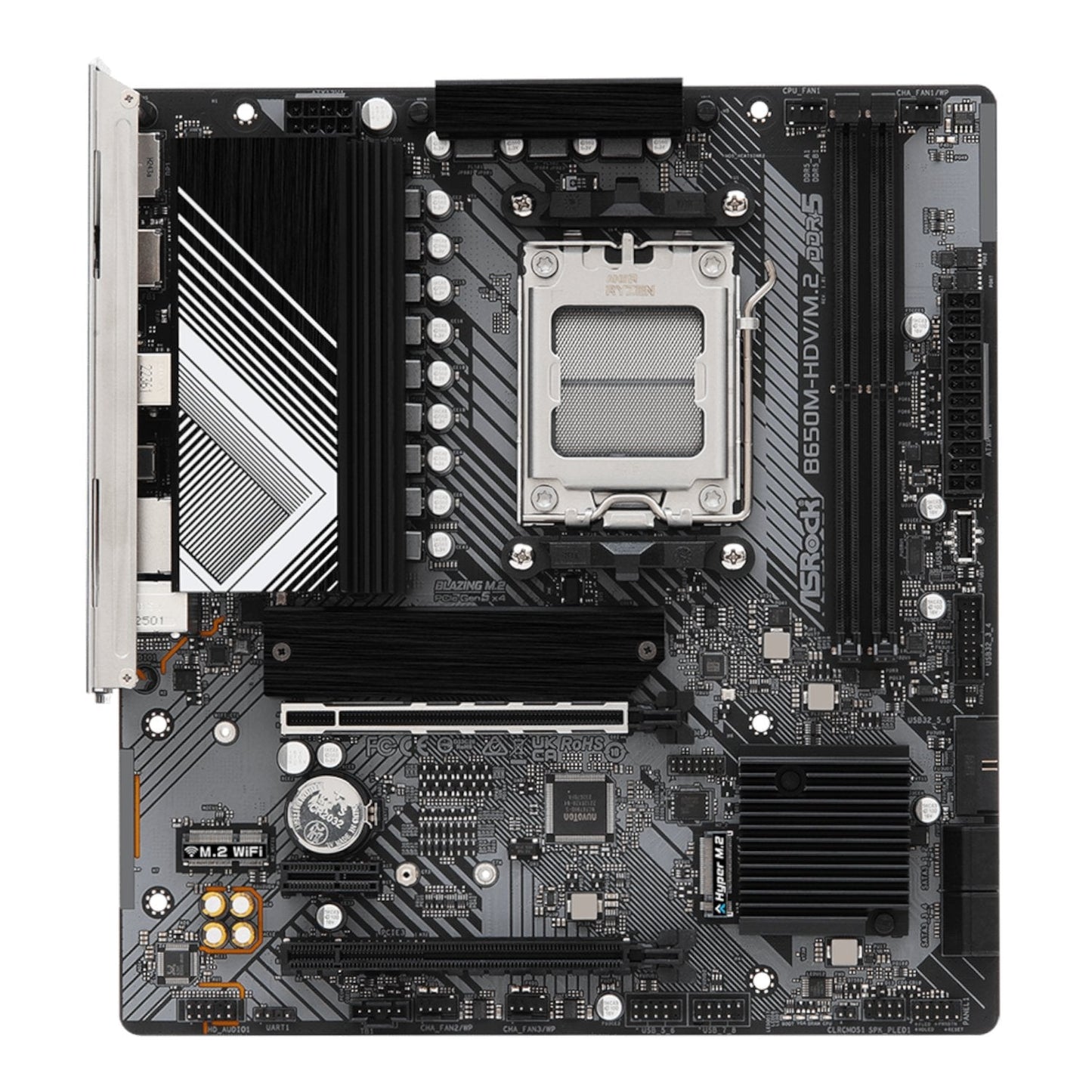 ASRock B650M-HDV/M.2 AM5 Micro-ATX Motherboard | dynacor.co.za