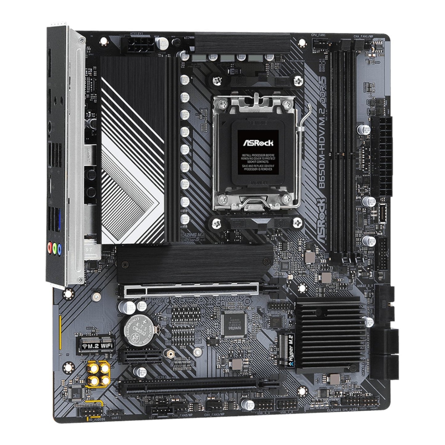 ASRock B650M-HDV/M.2 AM5 Micro-ATX Motherboard | dynacor.co.za