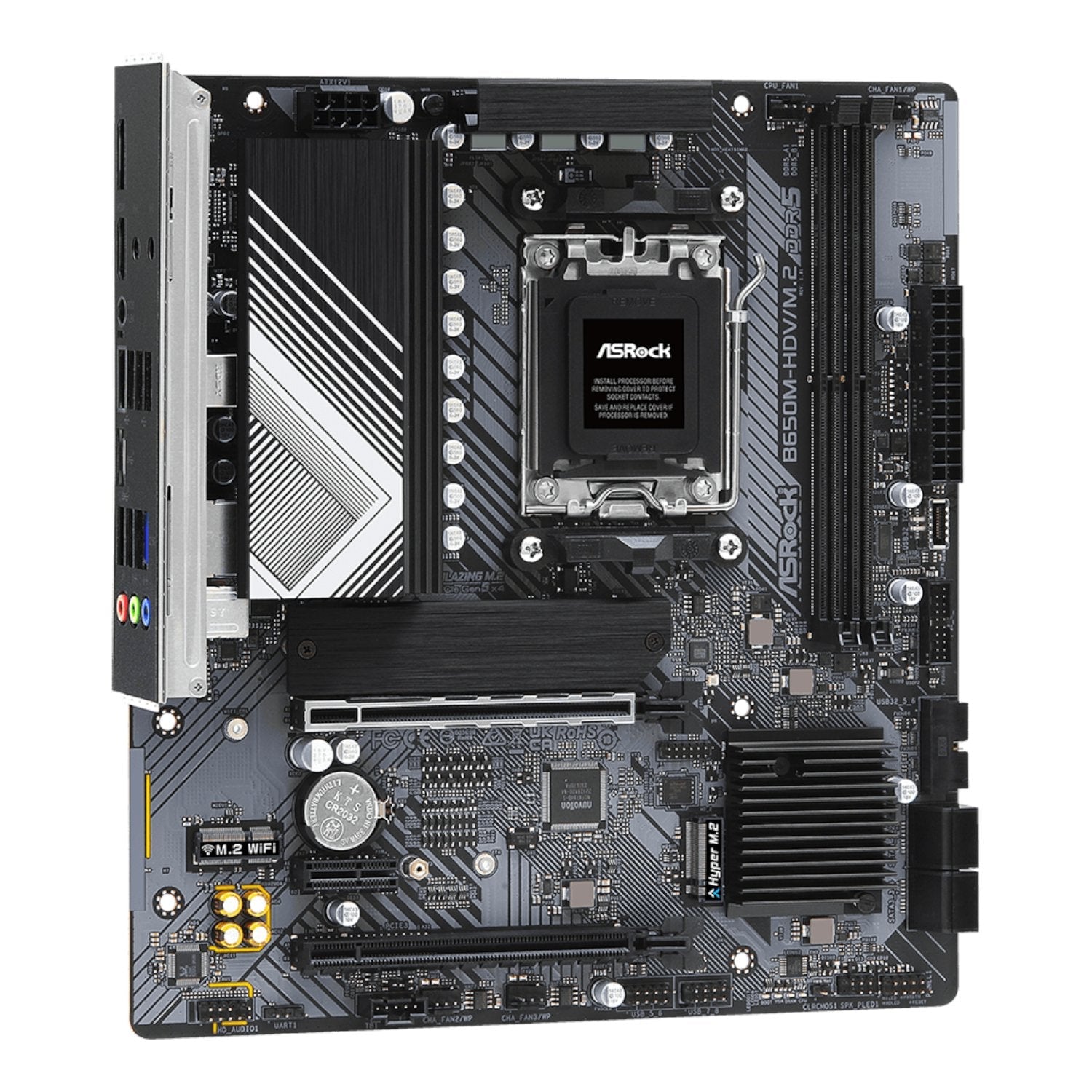 ASRock B650M-HDV/M.2 AM5 Micro-ATX Motherboard | dynacor.co.za