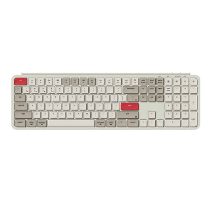 Keychron B6 Pro Ultra-Slim 100% Wireless Keyboard – Retro Red | dynacor.co.za