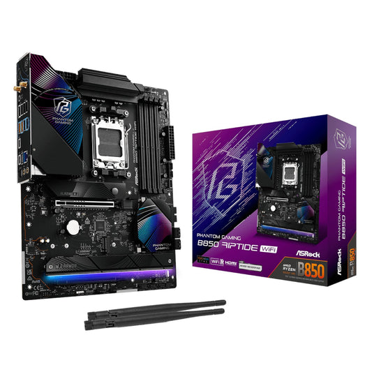 ASROCK B850 RIPTIDE WIFI AM5 ATX 4X DDR5 | dynacor.co.za