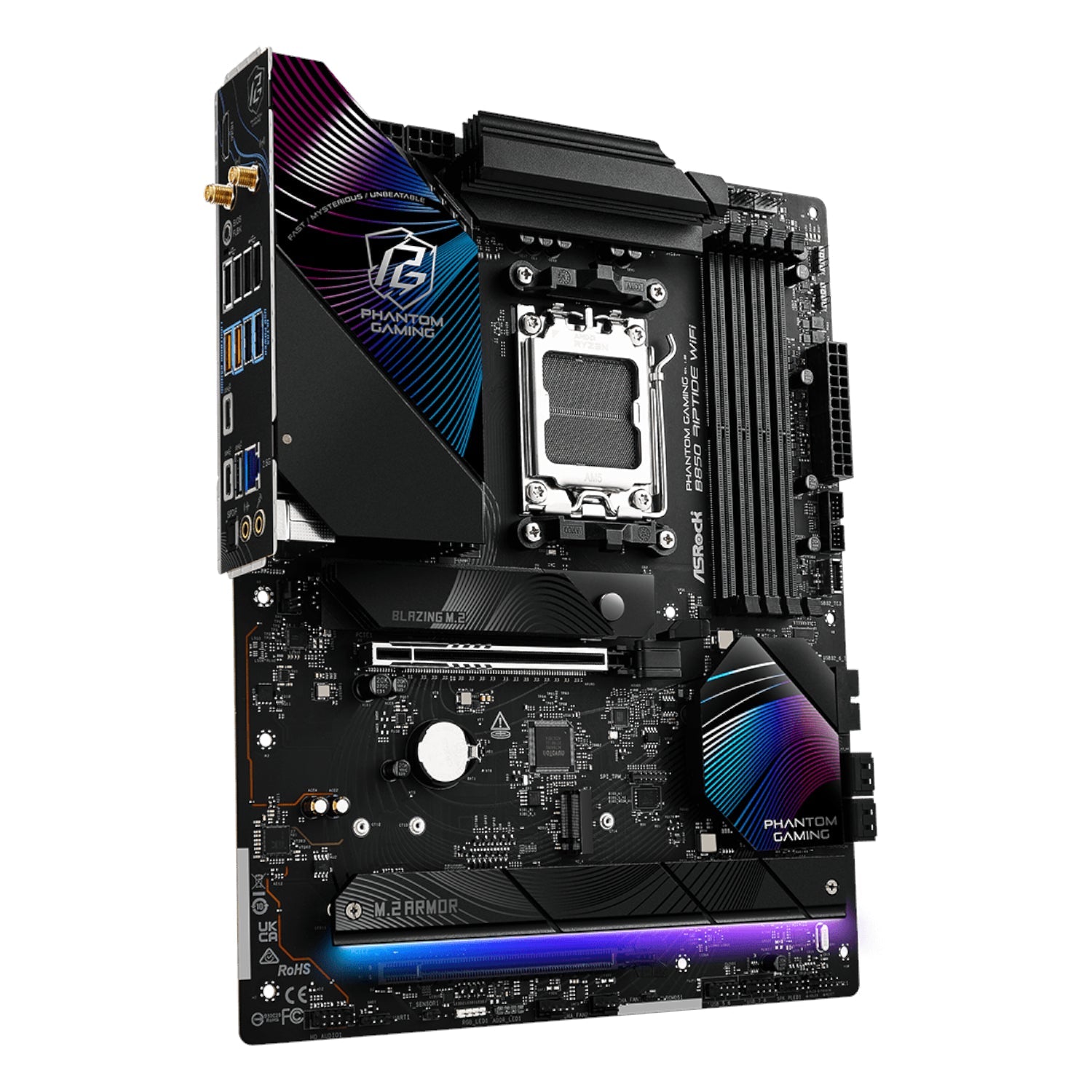 ASROCK B850 RIPTIDE WIFI AM5 ATX 4X DDR5 | dynacor.co.za
