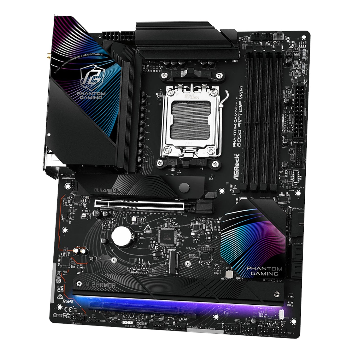ASROCK B850 RIPTIDE WIFI AM5 ATX 4X DDR5 | dynacor.co.za