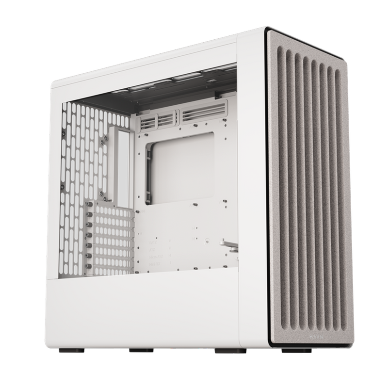 Aerocool HAVN BF 360 White EATX case - Adjustable GPU Bracket - Supports up to 7 fans (0 incl) - 2x 3.5'' or 4x 2.5'' - 420mm Ra | dynacor.co.za