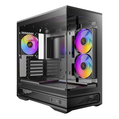 Antec C2M ARGB Compact Micro-ATX Gaming Chassis - Black | dynacor.co.za