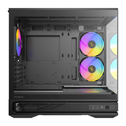 Antec C2M ARGB Compact Micro-ATX Gaming Chassis - Black | dynacor.co.za
