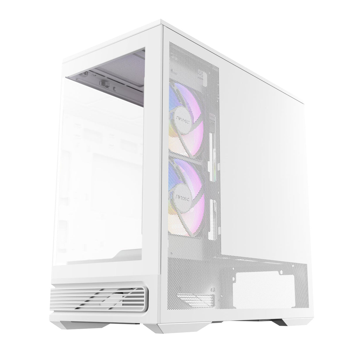 Antec C2M ARGB Compact Micro-ATX Gaming Chassis - White | dynacor.co.za