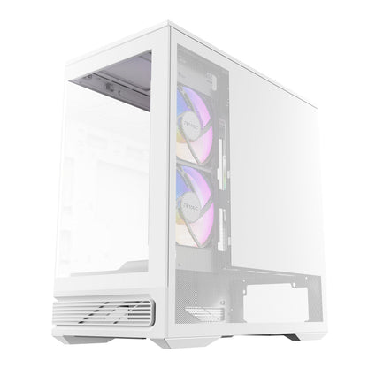 Antec C2M ARGB Compact Micro-ATX Gaming Chassis - White | dynacor.co.za
