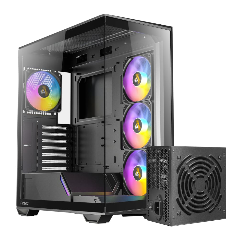 Antec C3 ARGB Gaming Chassis and Atom V750 Power Supply Veteran Combo | dynacor.co.za