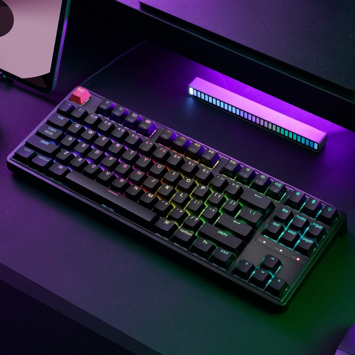Keychron C3 Pro 80% 8K Super Banana Switch Hot-swappable RGB Wired Custom Mechanical Keyboard | dynacor.co.za