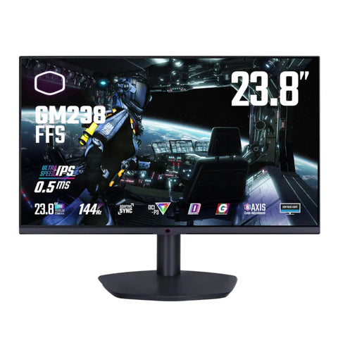 COOLER MASTER 23.8" FHD 0.5MS Ultra-Speed Flat IPS 144HZ | dynacor.co.za