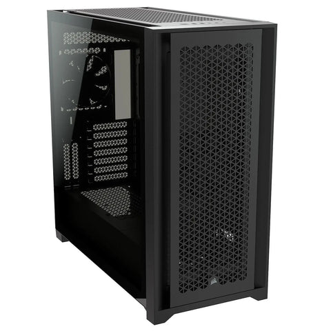 CORSAIR 5000D Airflow Tempered Glass Mid-Tower; Black - 4x3.5''; 2x2.5''; Up to 360mm Liquid Coolers - ATX Chassis | dynacor.co.za