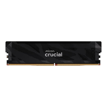 Crucial Pro 16GB 6400Mhz DDR5 Desktop OC Gaming Memory - Black | dynacor.co.za