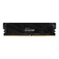 Crucial Pro 16GB 6400Mhz DDR5 Desktop OC Gaming Memory - Black | dynacor.co.za
