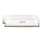 Crucial Pro DDR5 6400MHz 32GB Overclocking Memory Kit - White | dynacor.co.za