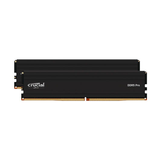 Crucial Pro DDR5-6400 64GB Overclocking Memory Kit - Black | dynacor.co.za