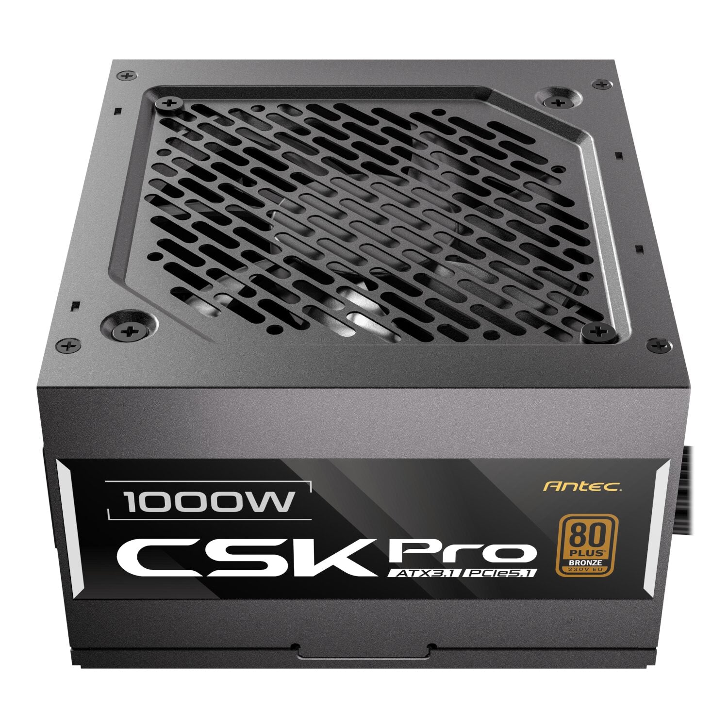 Antec CSK1000 PRO ATX3.1 Semi-Modular 1000W Power Supply (80 PLUS Bronze, PCIe 5.1, ATX 3.1 Certified) | dynacor.co.za