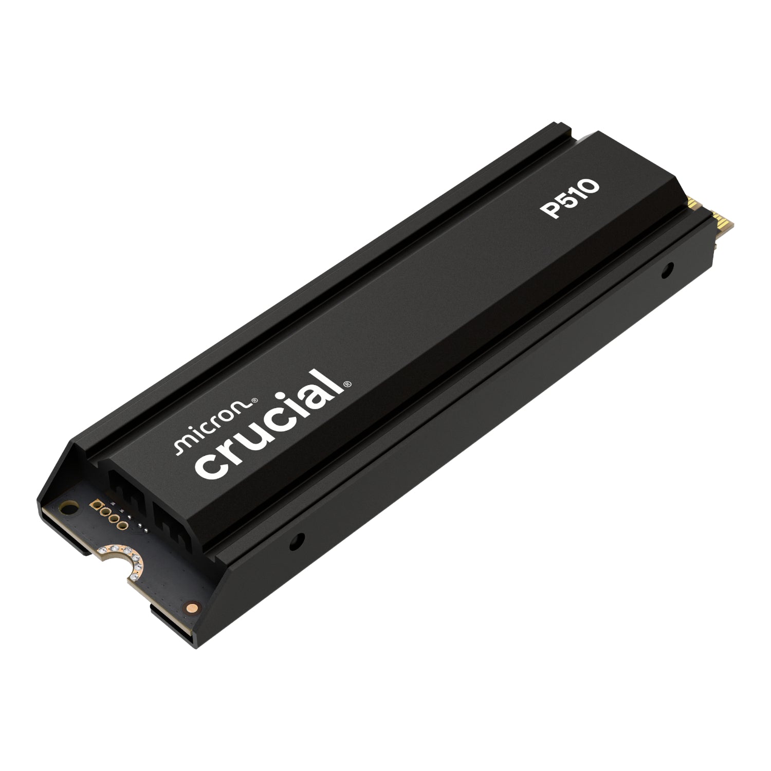 Crucial P510 1TB M.2 Gen5 with Heatsink NVMe 3D NAND SSD | dynacor.co.za