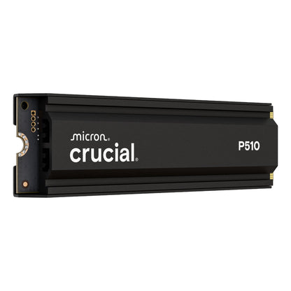 Crucial P510 1TB M.2 Gen5 with Heatsink NVMe 3D NAND SSD | dynacor.co.za