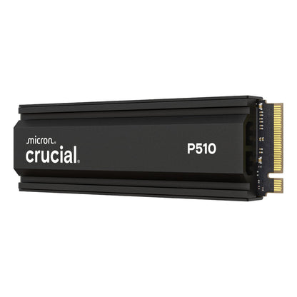 Crucial P510 1TB M.2 Gen5 with Heatsink NVMe 3D NAND SSD | dynacor.co.za