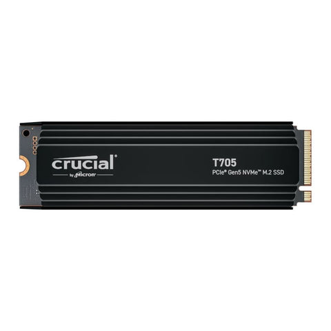 Crucial T705 1TB M.2 NVMe Gen5 with Heatsink NAND SSD | dynacor.co.za