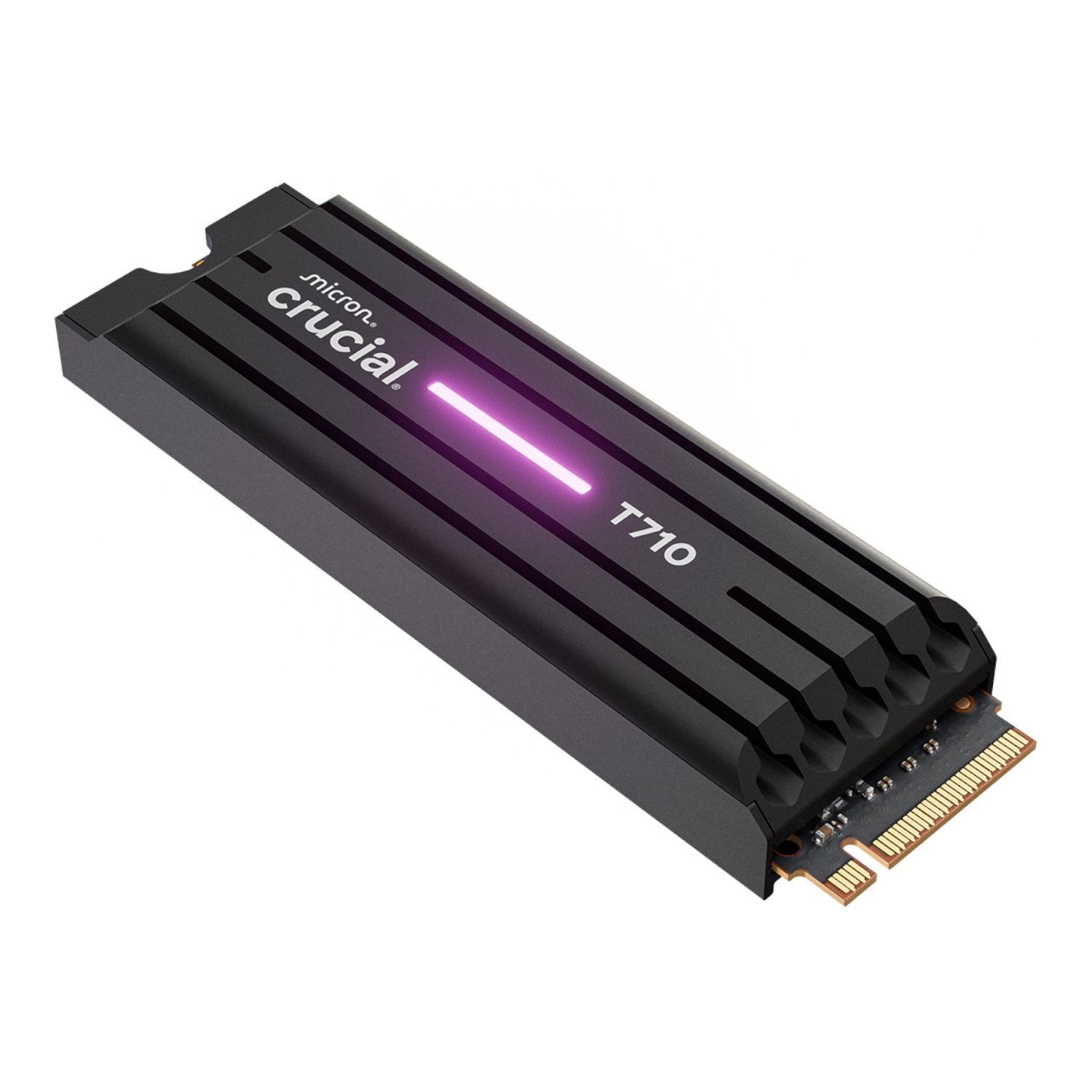 Crucial T710 1TB M.2 NVMe Gen5 NAND SSD with Heatsink | dynacor.co.za