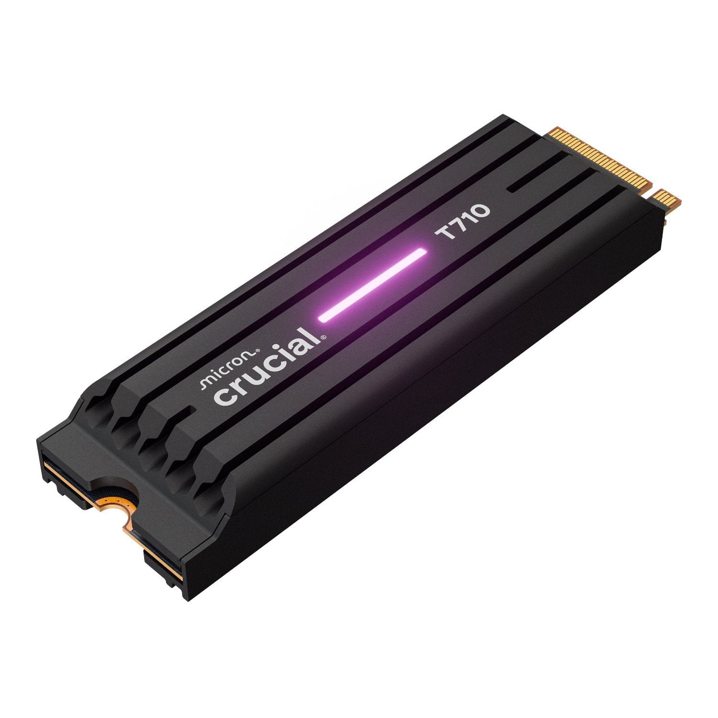 Crucial T710 1TB M.2 NVMe Gen5 NAND SSD with Heatsink | dynacor.co.za