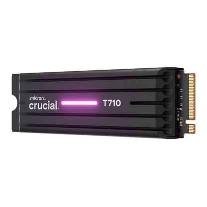 Crucial T710 1TB M.2 NVMe Gen5 NAND SSD with Heatsink | dynacor.co.za