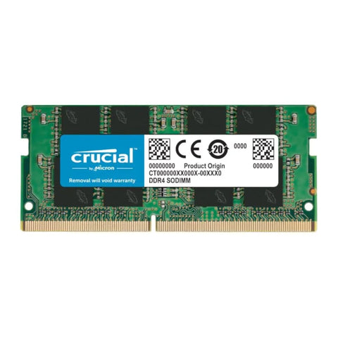 Crucial 16GB 2400MHz DDR4 SODIMM Notebook Memory | dynacor.co.za