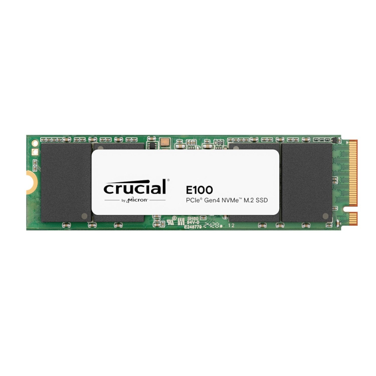 Crucial E100 2TB PCIe Gen4 2280 NVMe M.2 SSD | dynacor.co.za