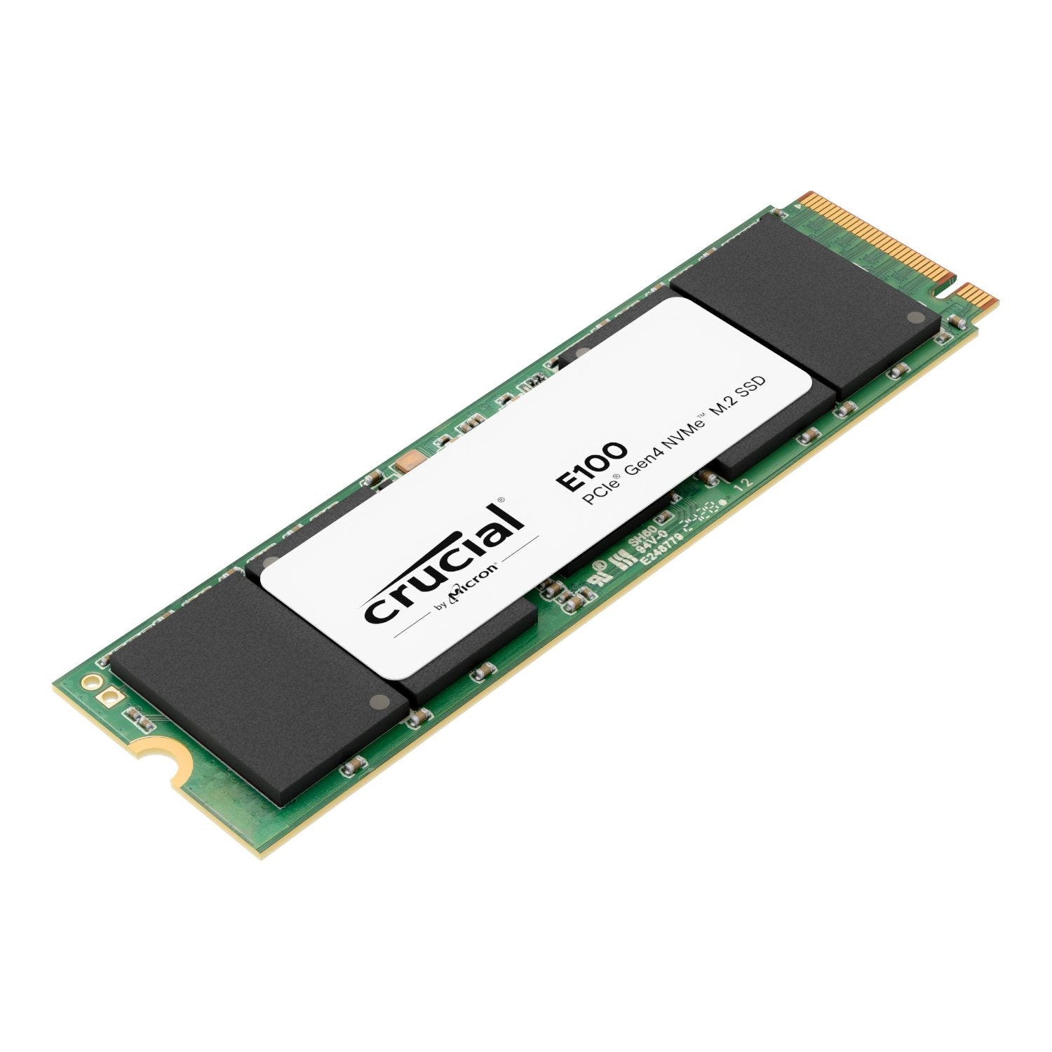 Crucial E100 2TB PCIe Gen4 2280 NVMe M.2 SSD | dynacor.co.za
