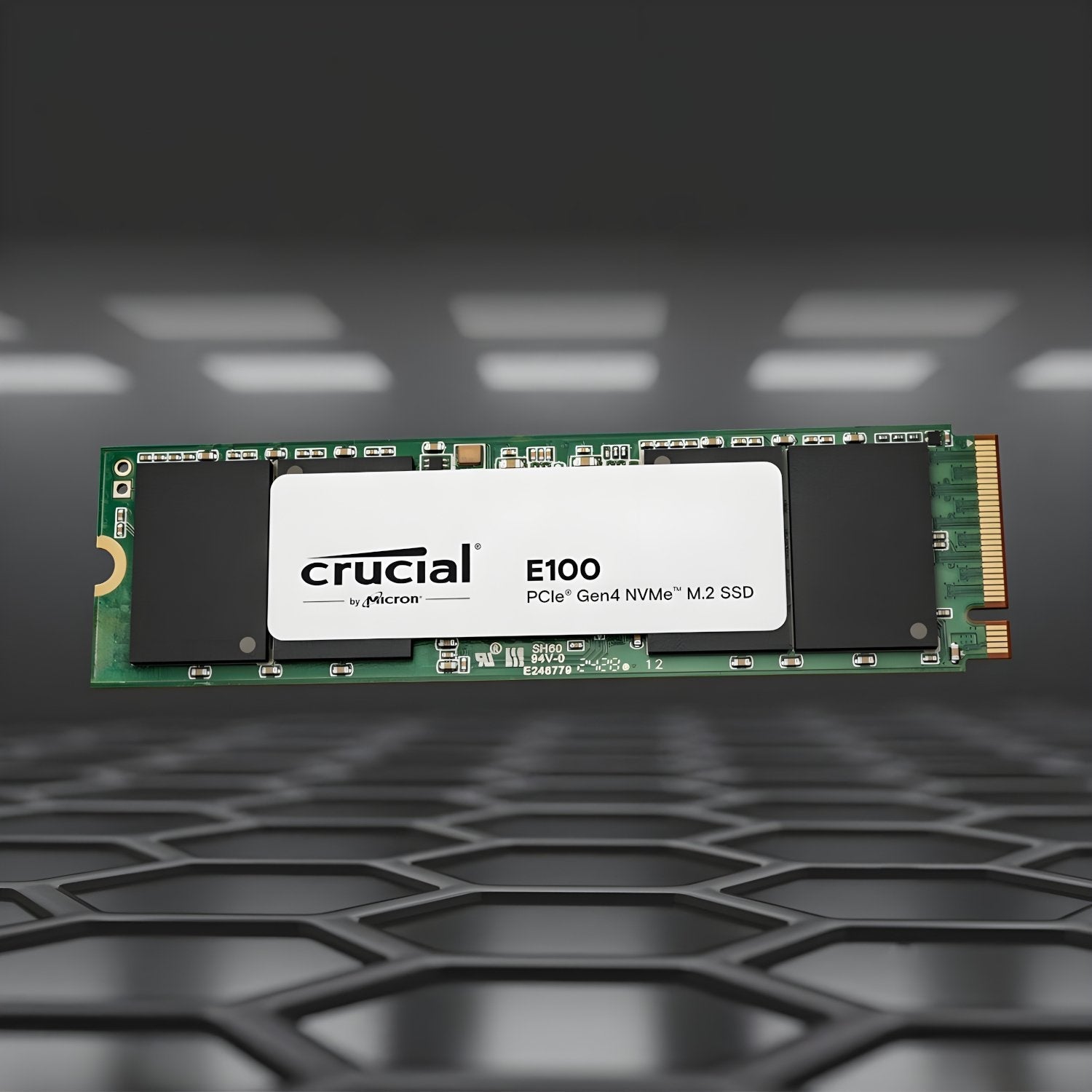 Crucial E100 2TB PCIe Gen4 2280 NVMe M.2 SSD | dynacor.co.za