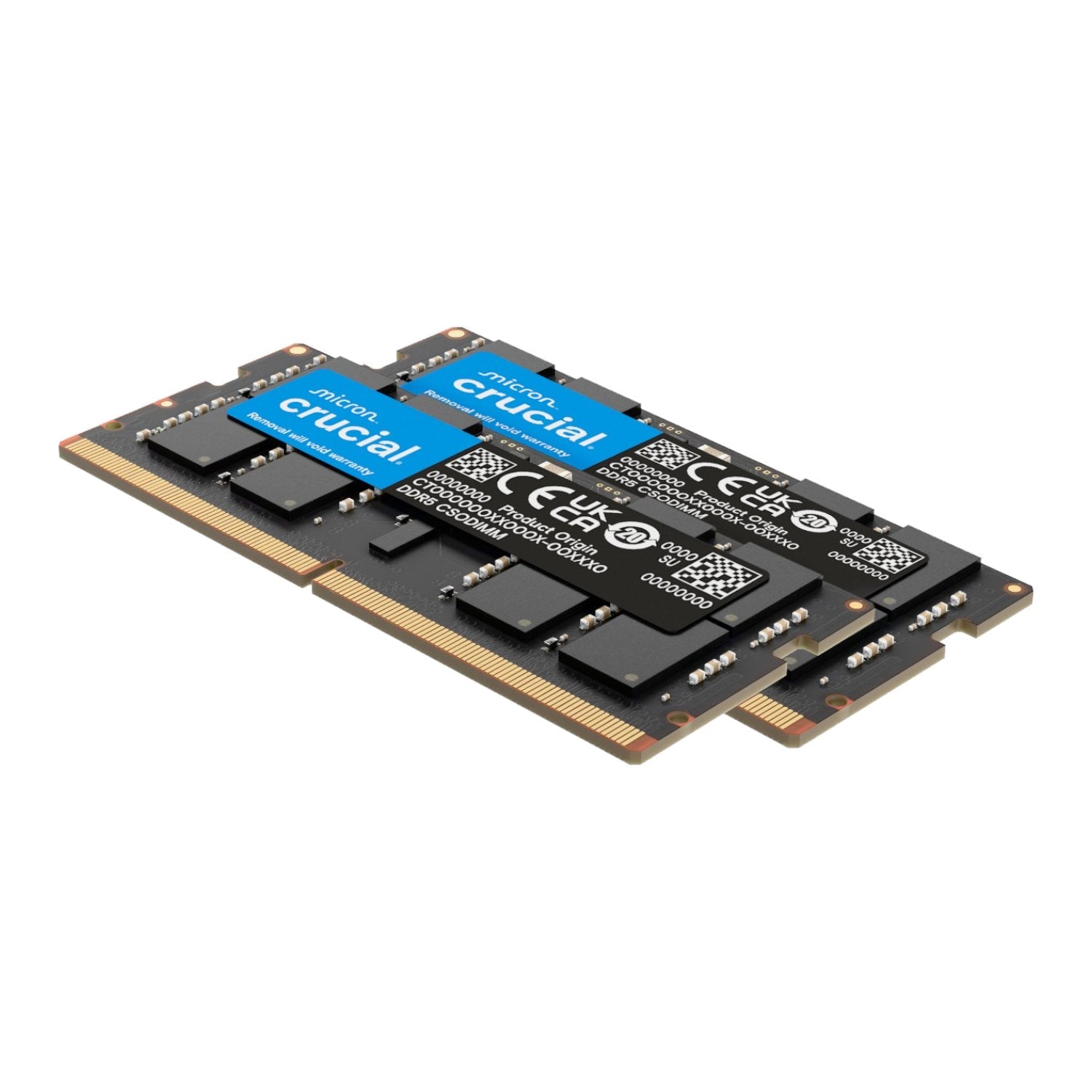 Crucial DDR5-6400 64GB CSODIMM Notebook Memory Kit (2 x 32GB) | dynacor.co.za