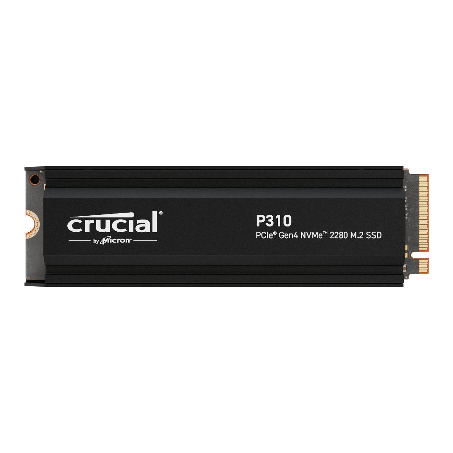 Crucial P310 4TB M.2 Gen4 with Heatsink NVMe 3D NAND SSD | dynacor.co.za