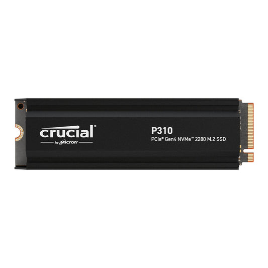 Crucial P310 4TB M.2 Gen4 with Heatsink NVMe 3D NAND SSD | dynacor.co.za