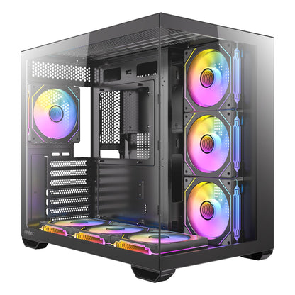 Antec CX MIRROR ARGB ATX Mid-Tower Gaming Chassis - Black | dynacor.co.za