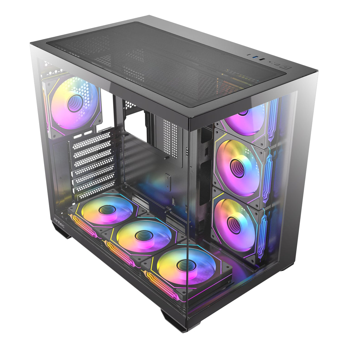 Antec CX MIRROR ARGB ATX Mid-Tower Gaming Chassis - Black | dynacor.co.za
