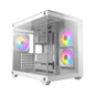 Antec CX800 ARGB ATX Dual Chamber Gaming Chassis - White | dynacor.co.za