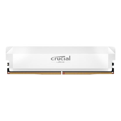 Crucial Pro Overclocking 16GB 6400Mhz DDR5 Desktop Memory White | dynacor.co.za