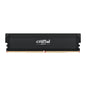 Crucial Pro Overclocking 32GB 6400Mhz DDR5 Desktop Memory Black | dynacor.co.za