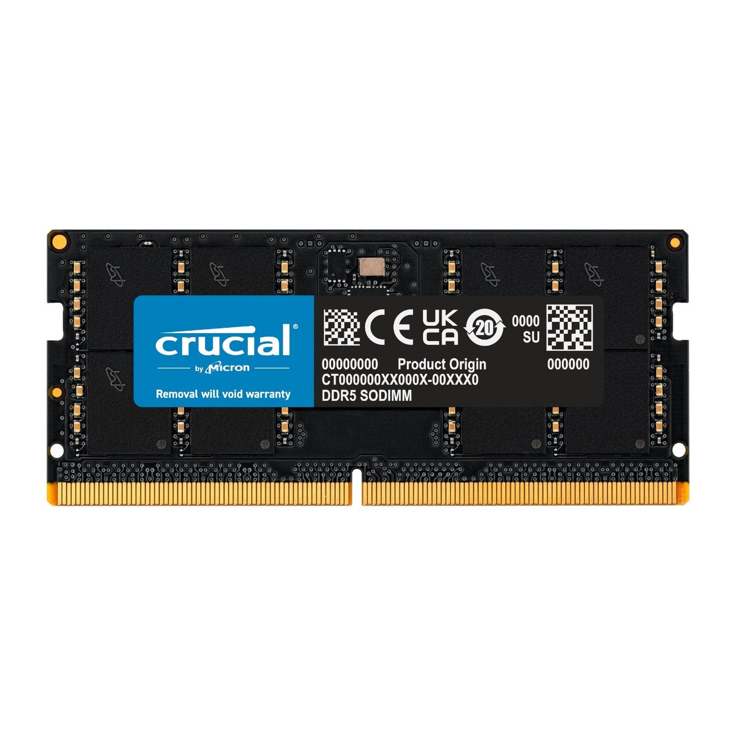 Crucial 64GB 5600MHz DDR5 SODIMM Notebook Memory | dynacor.co.za
