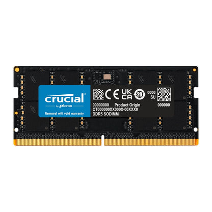 Crucial 64GB 5600MHz DDR5 SODIMM Notebook Memory | dynacor.co.za