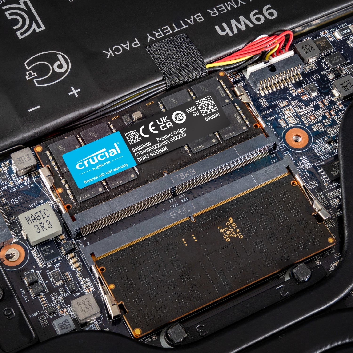 Crucial 64GB 5600MHz DDR5 SODIMM Notebook Memory | dynacor.co.za