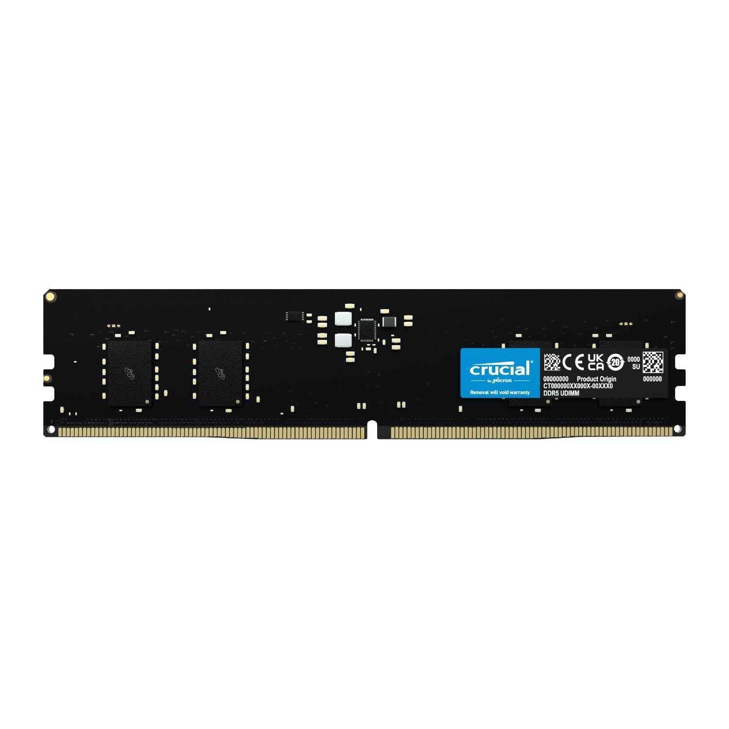Crucial 64GB DDR5 5600Mhz UDIMM Desktop Memory | dynacor.co.za