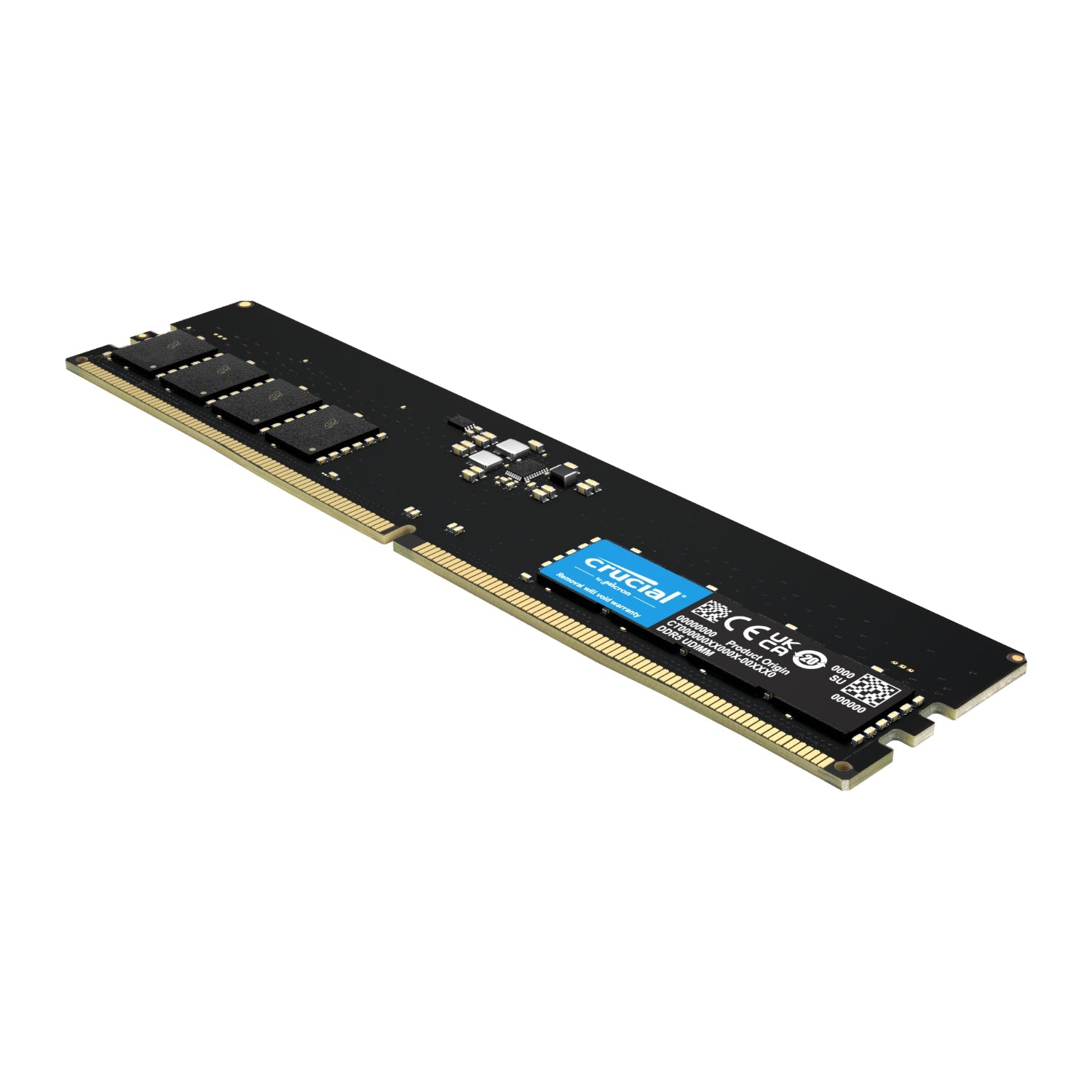 Crucial 64GB DDR5 5600Mhz UDIMM Desktop Memory | dynacor.co.za