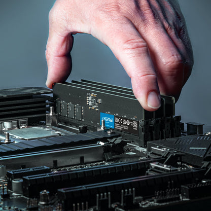 Crucial 64GB DDR5 5600Mhz UDIMM Desktop Memory | dynacor.co.za