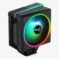 Aerocool Cylon 4F ARGB CPU Air Cooler - Aluminum - (TDP) up to 145W - LGA 1700/1200/115X AM4/AM5. | dynacor.co.za