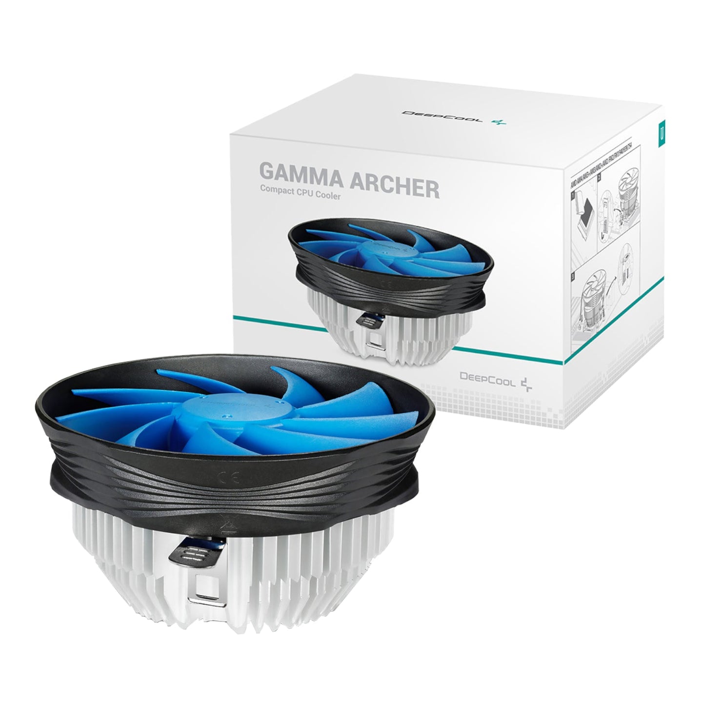DeepCool Gamma Archer 120mm CPU Cooler - Black/Blue | dynacor.co.za