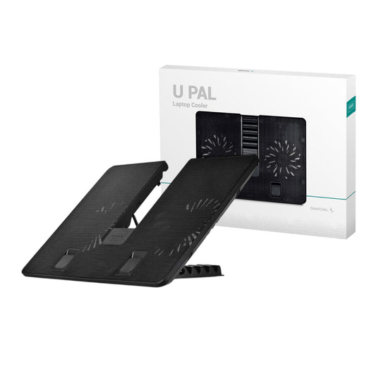 DeepCool U PAL Dual Fan Notebook Cooling Stand | dynacor.co.za