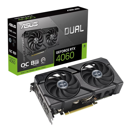 Asus Dual GeForce RTX 4060 EVO OC 8G GDDR6 Graphics Card | dynacor.co.za